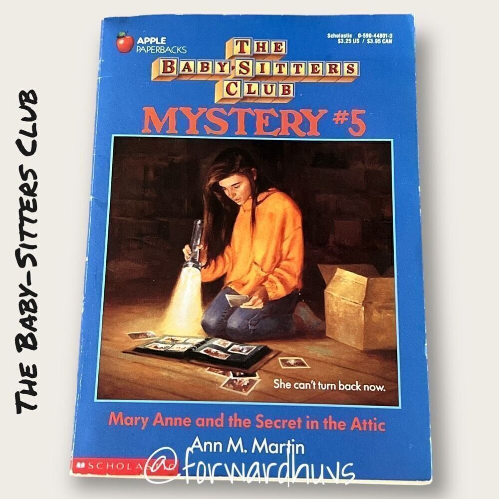 Bundle 3 for $15 Baby-Sitters Club | Ann M. Martin | Mystery #5 | Vintage 1992
